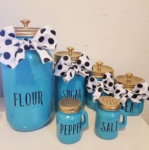 New Kitchen mason jar decor bundle